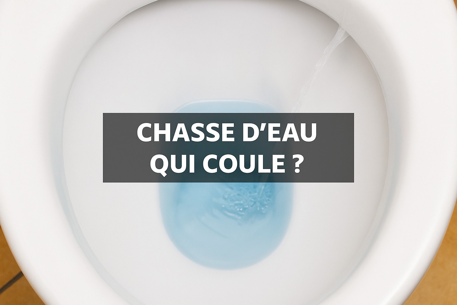 Chasse d’eau qui coule en continu – plombier Genève Express’EAU