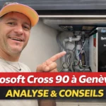 Plombier à Genève présentant un osmoseur Ecosoft Cross 90 installé sous évier avec analyse et conseils