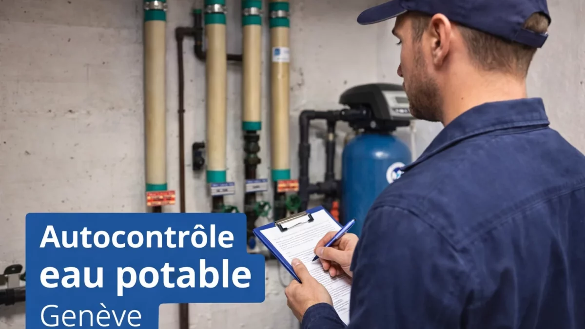 Installation technique d’eau potable dans un bâtiment à Genève